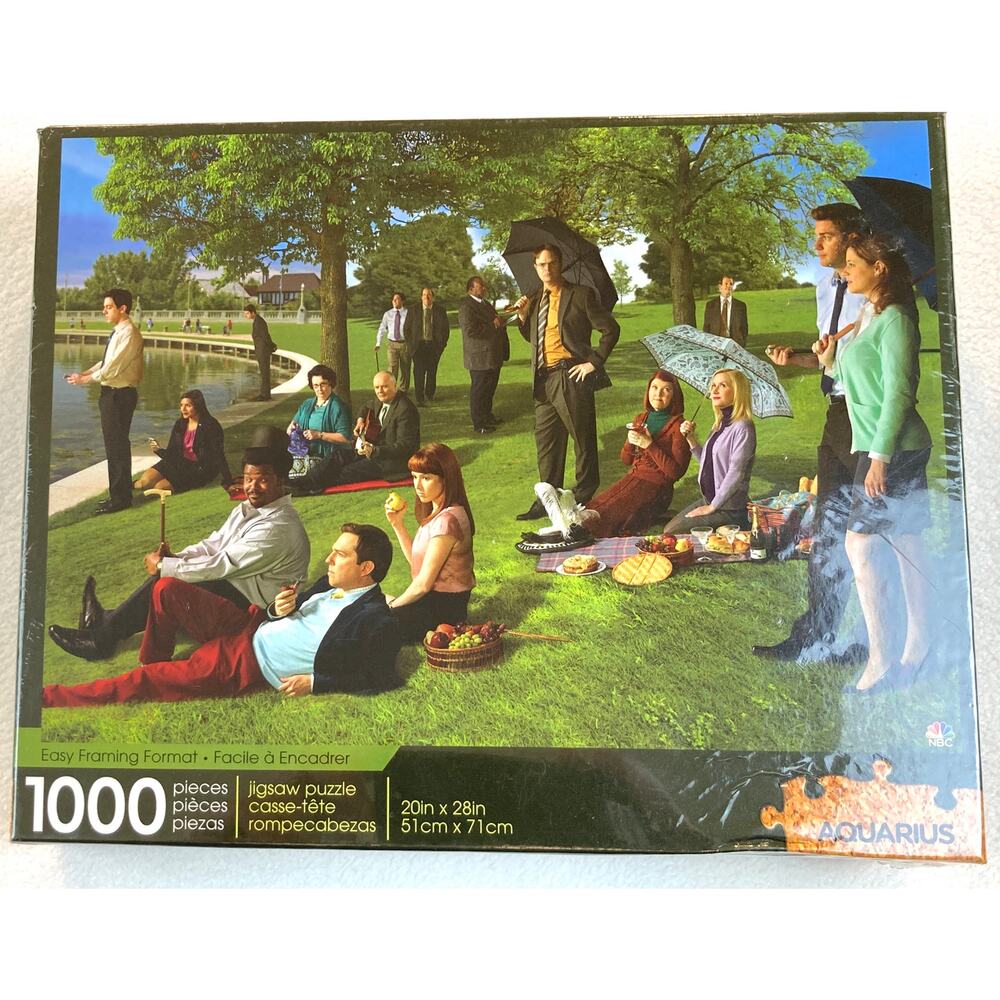 Puzzle The Office Aquarius Brand 1000 Pieces New Sealed Pkg